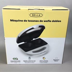 Bella Double Waffle Bowl Maker